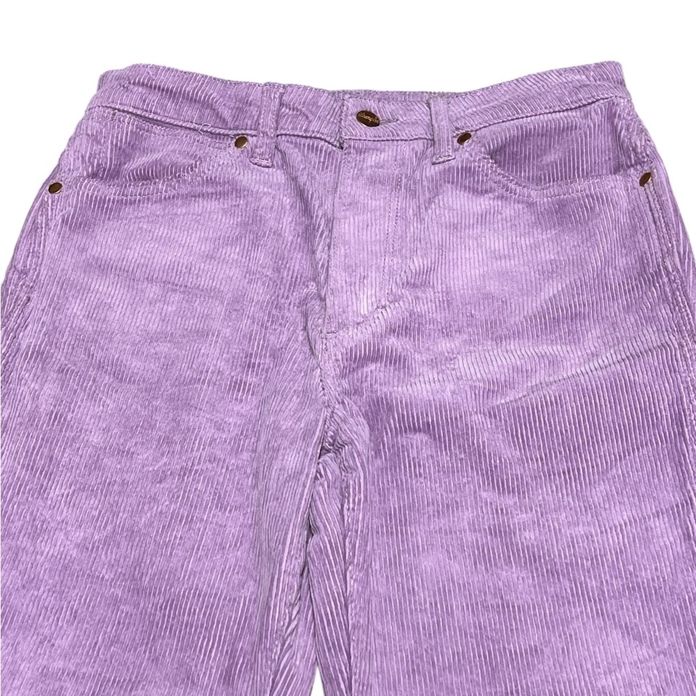 Wrangler Westward 626 high rise bootcut lilac purple corduroy pants boho cowgirl - Picture 7 of 14